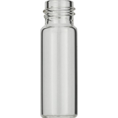 Screw neck vial, N 13, 14.75x45.0 mm, 4.0 mL, flat bottom, clear Screw neck vial, N 13, 14.75x45.0 mm, 4.0 mL, flat bottom, clear